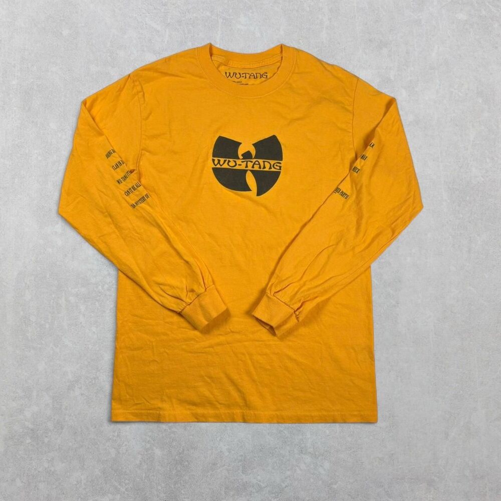 Wu-wear Men's Yellow T-shirt